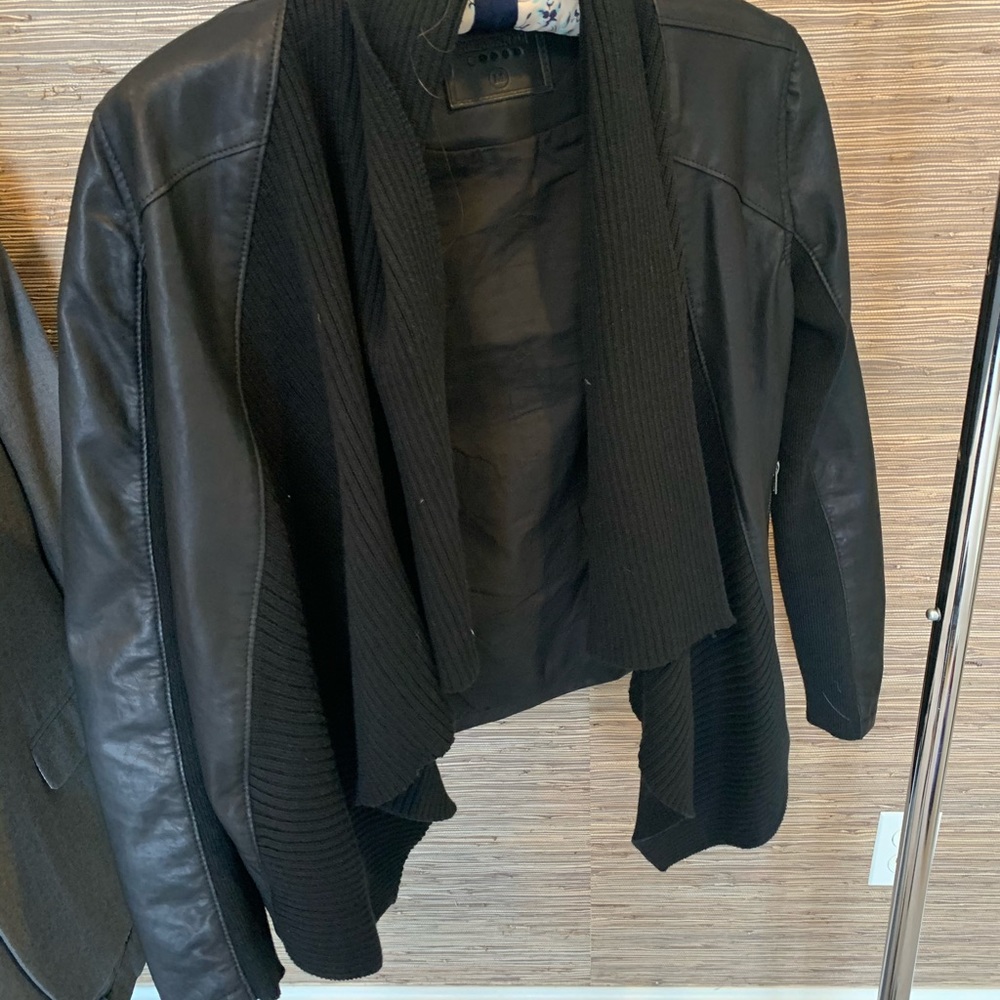 Leather jacket
